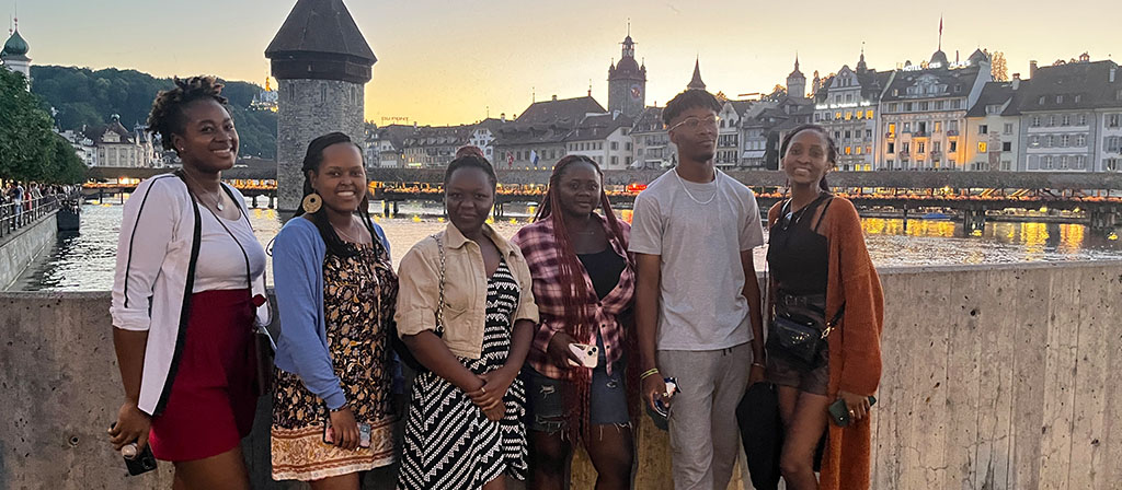 ALU and ALC student Journey to swiss